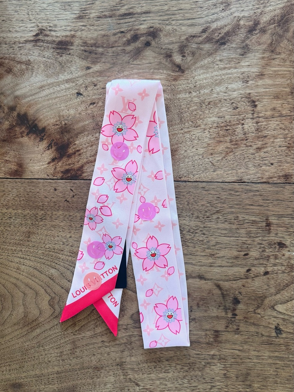 Fashion Cherry Blossom Twilly / Scarf / Bandeau
